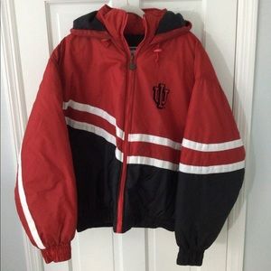 INDIANA UNIVERSITY VINTAGE WIND BREAKER